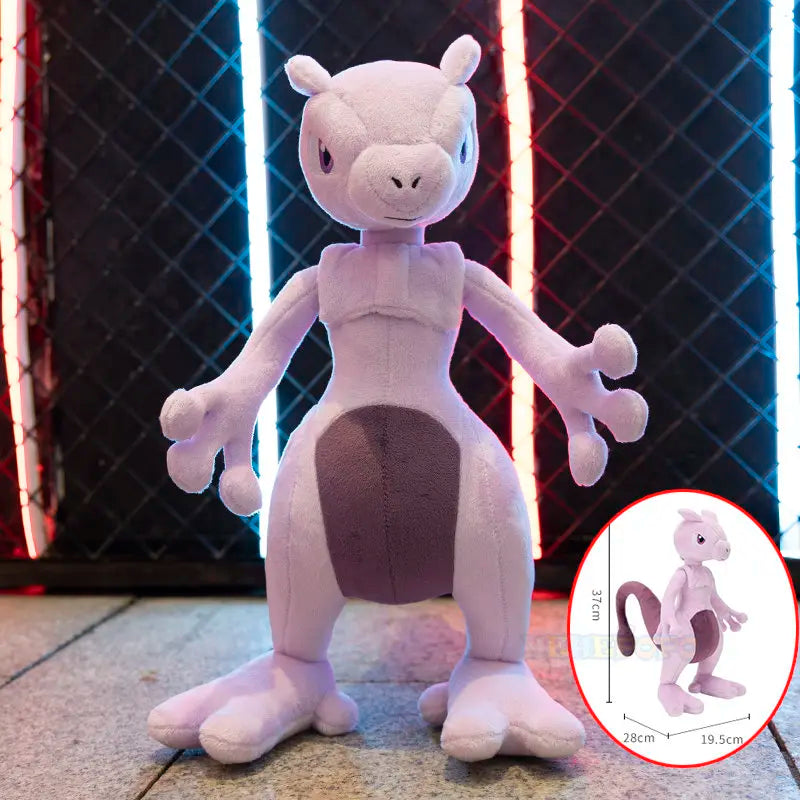 37cm Pokemon Mewtwo Plush Anime Soft Stuffed Animal Toy Cartoon Pluche Holiday Birthday Gifts for Children Toy 37cm Pokemon Mewtwo Plush Anime Soft Stuffed Animal Toy Cartoon Pluche Holiday Birthday Gifts for Children Toy